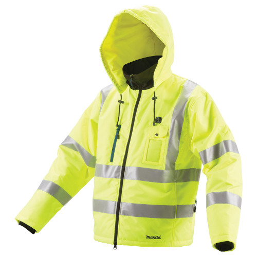 Makita DCJ206 LXT Heated Hi-Vis Jacket image