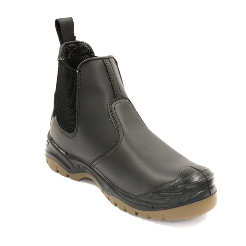 Apache Water Resistant Dealer Safety Boots - Black image