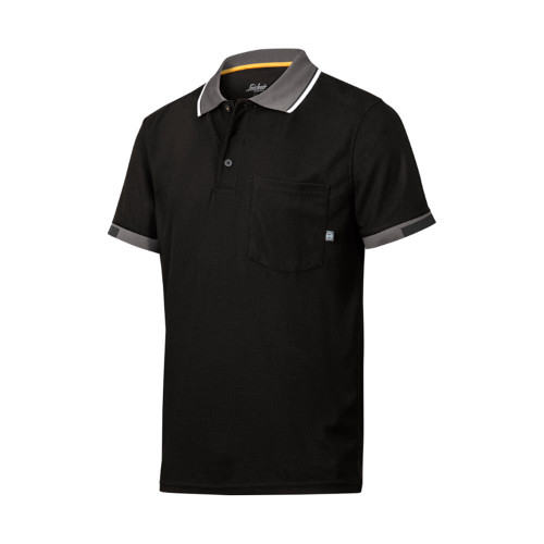 Snickers AllroundWork 37.5 Tech Polo Shirt (Black) Snickers AllroundWork 37.5 Tech Polo Shirt (Black)