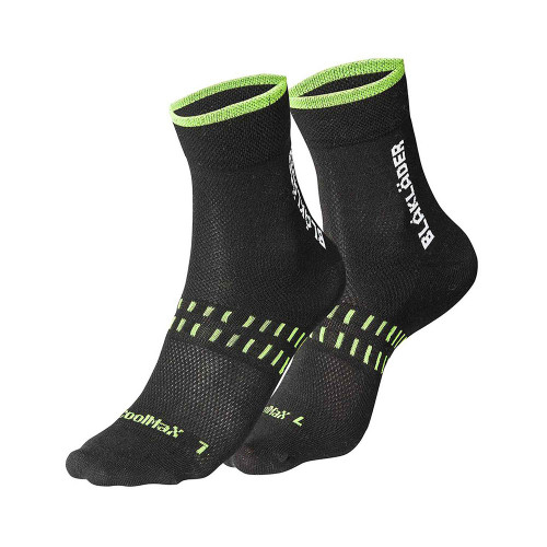 Blaklader Dry Sock - 2 Pairs - Black/Neon Green image