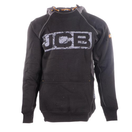 JCB Horton Hoodie - Black image JCB Horton Hoodie - Black image