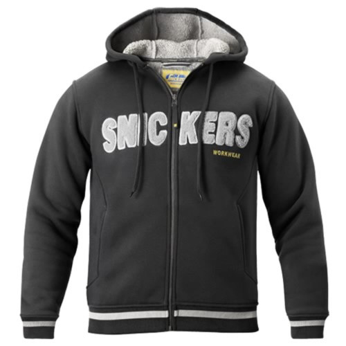 Snickers Hooded Jacket With Pile (Black) image