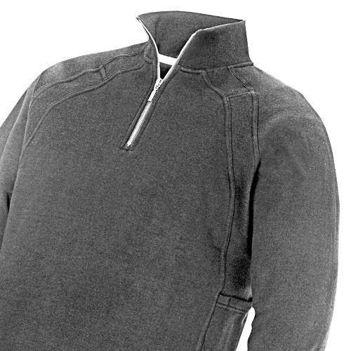 Snickers Heavy Zipped Sweatshirt (Grey)
