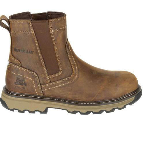 Caterpillar Pelton Dealer Safety Boots- Brown image