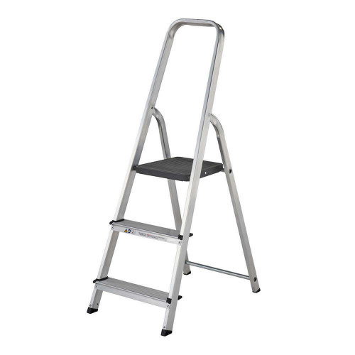 Abru High Handrail 3 Tread Stepladder image