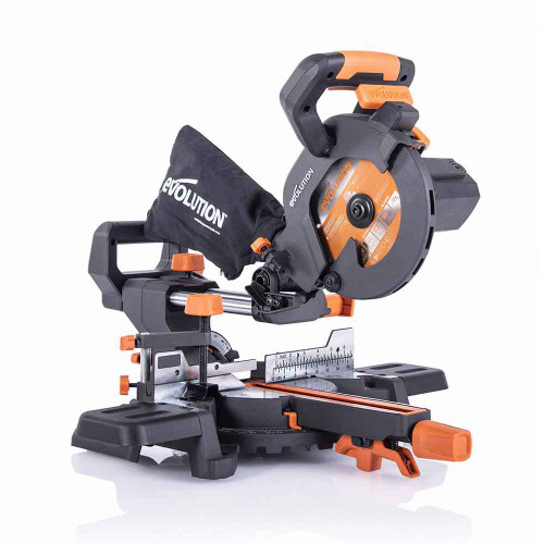 Evolution R185SMPLUS 185mm Multi-Material Sliding Mitre Saw image