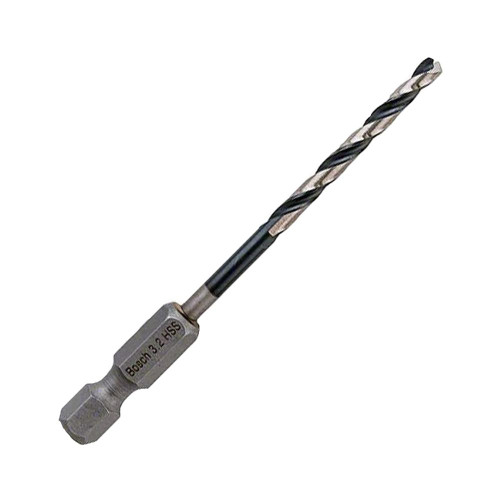 Bosch 3.2mm HSS Impact Drill Bit image Bosch 3.2mm HSS Impact Drill Bit image