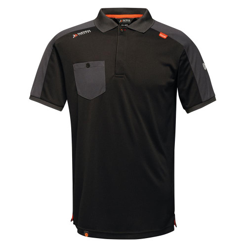 Regatta Offensive Wicking Polo Shirt - Black image