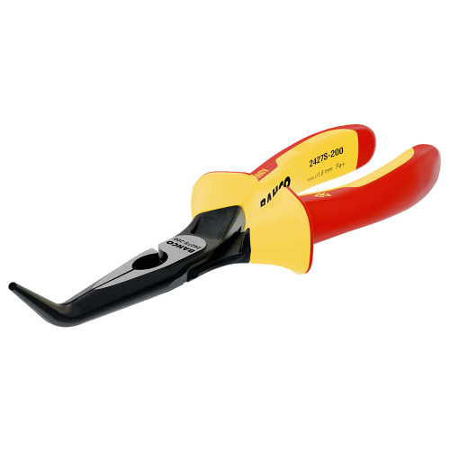 Bahco 200mm Ergo Insulated Bent Nose Plier image Bahco 200mm Ergo Insulated Bent Nose Plier image