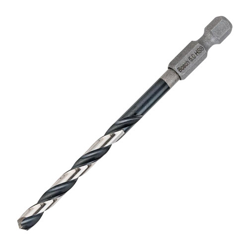 Bosch 5mm HSS Impact Drill Bit image Bosch 5mm HSS Impact Drill Bit image