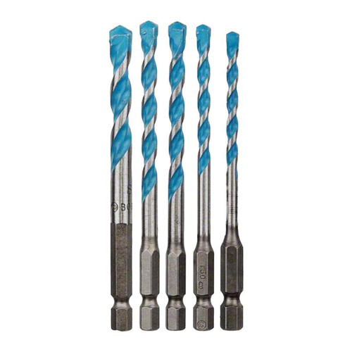 Bosch 5 Piece Multi-Construction Drill Bit Set image