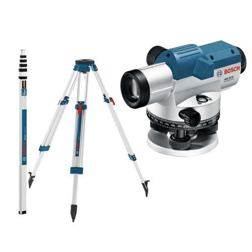 Bosch GOL 32D Professional Optical Level Set (Complete with BT160 & GR500) image