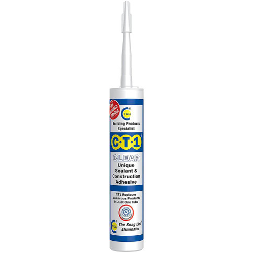 CT1 TRIBRID Unique Sealant & Construction Adhesive - 290ml Clear image CT1 TRIBRID Unique Sealant & Construction Adhesive - 290ml Clear image