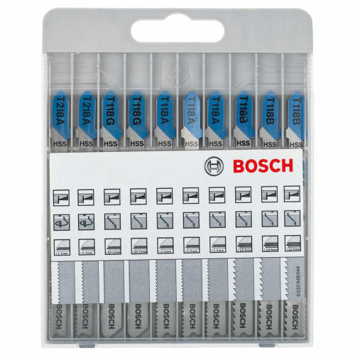Bosch 10 Piece X-Pro Line Jigsaw Blade Set - Metal image