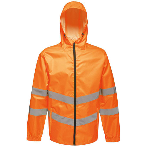 Regatta Hi-Vis Pro Packaway Jacket - Orange image