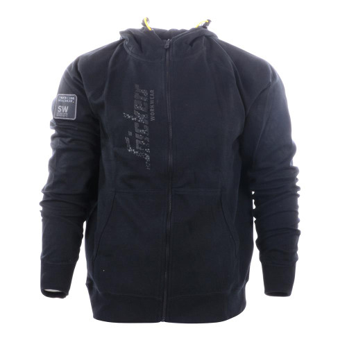 Snickers Logo Full Zip Hoodie - Black image