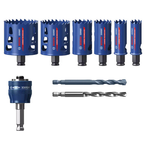Bosch EXPERT 9 Piece Multi Material Holesaw Set image
