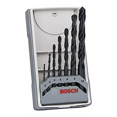 Bosch 7 Piece HSS Metal Drill Bit Set