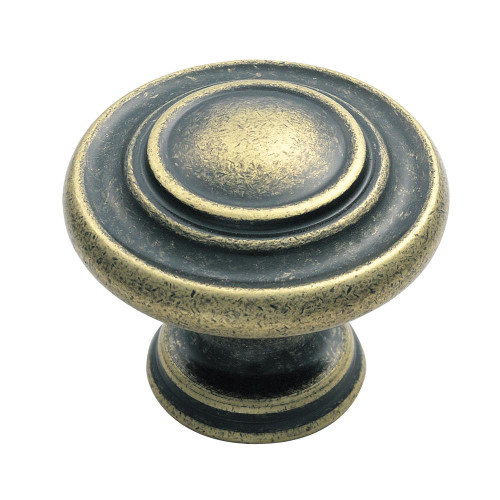 Carlisle Brass Traditional Pattern Knob 34mm - Antique Bronze image