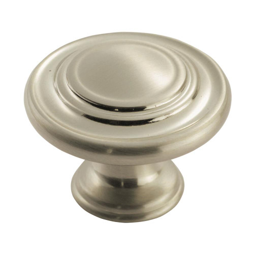 Carlisle Brass Traditional Pattern Knob 34mm - Satin Nickel image Carlisle Brass Traditional Pattern Knob 34mm - Satin Nickel image