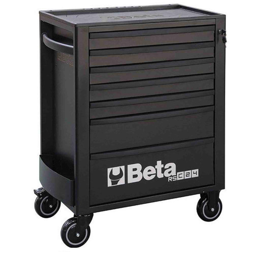 Beta RSC24/7 Mobile Roller Cabinet with 7 Drawers - Black image