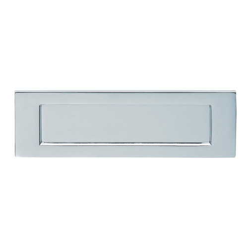 Carlisle Brass Victorian Plain Letter Plate - Polished Chrome image Carlisle Brass Victorian Plain Letter Plate - Polished Chrome image