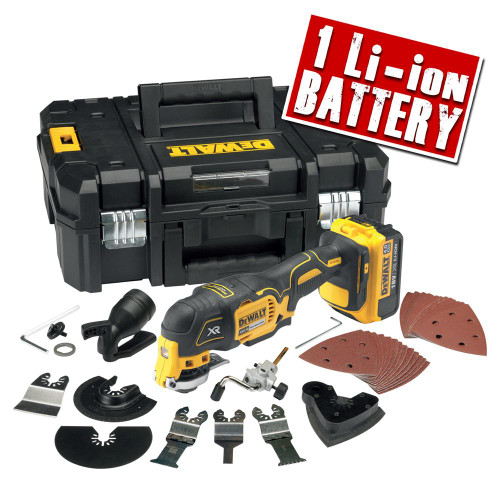 Dewalt 18v XR li-ion Brushless Oscillating Multi-Tool - 2.0Ah image