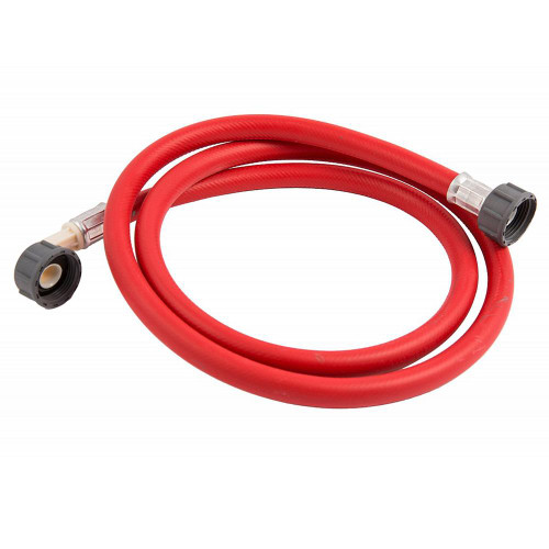 Beck Red Washing Machine Hose 1.5m