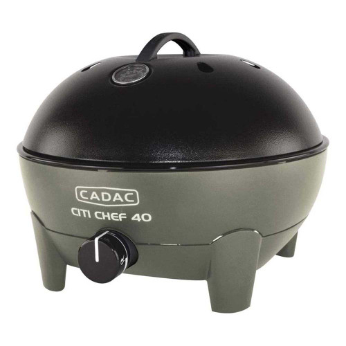 Cadac Citi Chef 40 Table Top Gas BBQ - Olive image