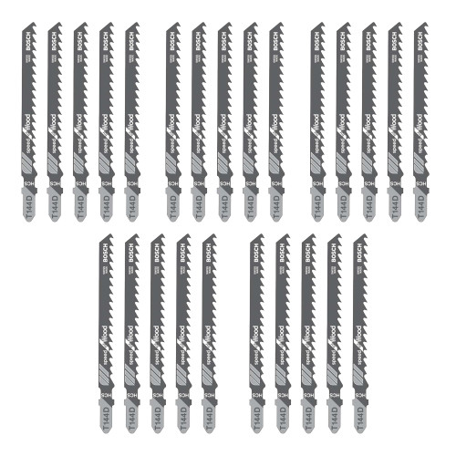 Bosch T 144 D Speed for Wood HCS Jigsaw Blades - Pack of 25 image