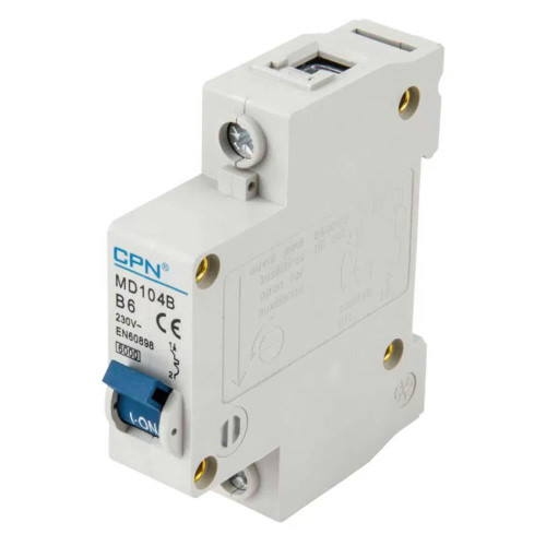 Cudis 4A Single Pole, B Curve 6KA MCB - Pack of 12 image Cudis 4A Single Pole, B Curve 6KA MCB - Pack of 12 image