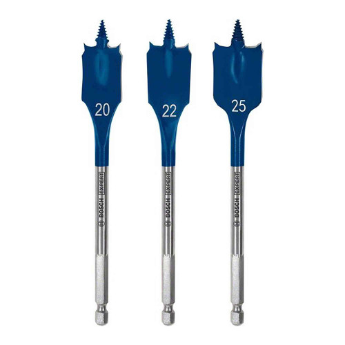 Bosch Expert 3 Piece Self-Cut Speed Flat Drill Bit Set image