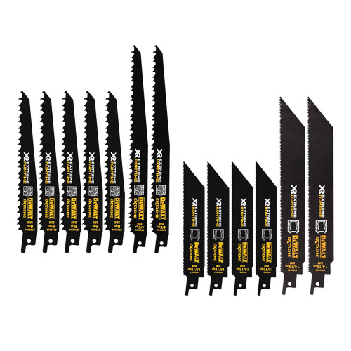 Dewalt Xtreme Runtime 13 Piece Recip Blade Set