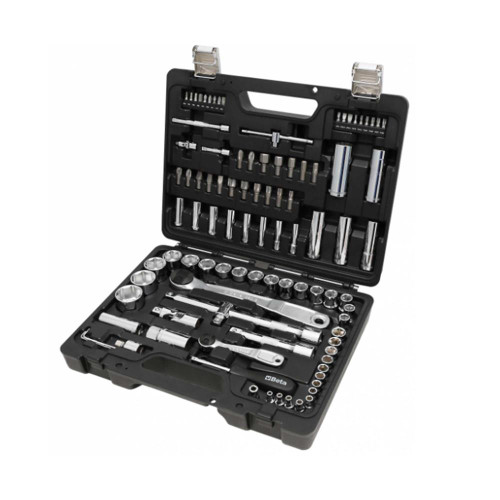 Beta Easy 903E/C98 1/4" and 1/2" Drive 98 Piece Hex Socket, Offset Hex Key Wrenches image