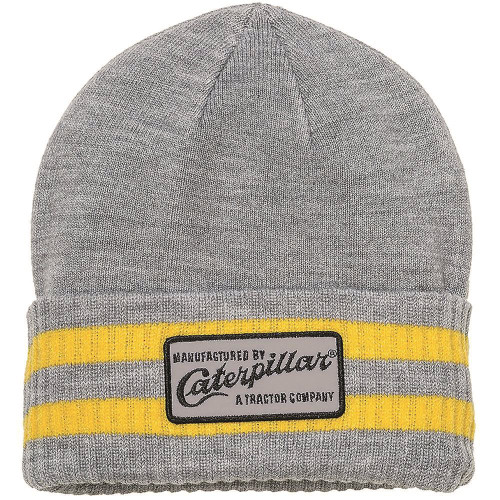 Caterpillar Dillon Beanie - Grey/Yellow image