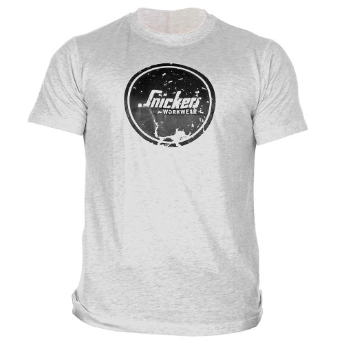 Snickers Classic Logo T-Shirt - Grey image