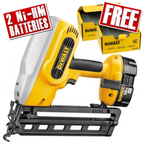 Dewalt 18v Cordless Finish Nailer (Angled) - 653502 image