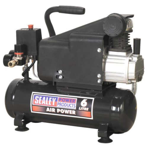 Sealey Compressor 6ltr direct Drive 1hp image