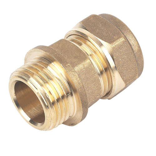 22mm x 1'' Compression Male Coupling - Pack of 10 image 22mm x 1'' Compression Male Coupling - Pack of 10 image