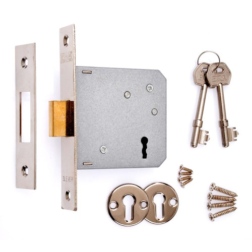 ERA 3 Lever Deadlock 76mm - Chrome image