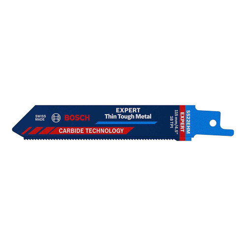 Bosch Expert Carbide 115mm Reciprocating Blade S522EHM (Thin Tough Metal) image