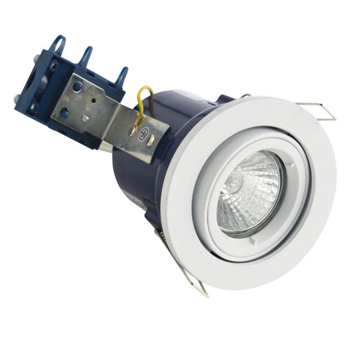 Electralite Fire Rated Downlight White - Adjustable image Electralite Fire Rated Downlight White - Adjustable image