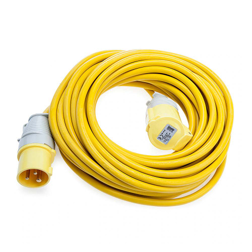 Defender 110V 14M 4mm 32A Yellow Loose Lead