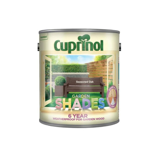 Cuprinol Garden Shades Seasoned Oak 2.5L image