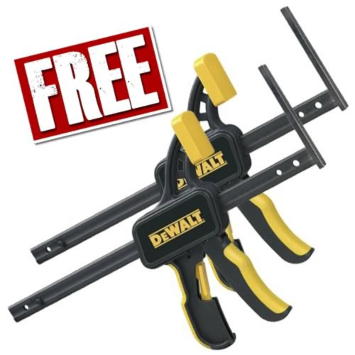 Dewalt Clamps (Pack of 2) image