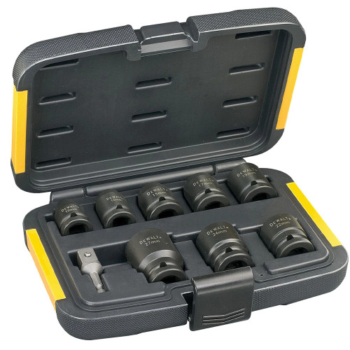 Dewalt DT-7507-QZ Impact Socket Set - 9 Piece image Dewalt DT-7507-QZ Impact Socket Set - 9 Piece image