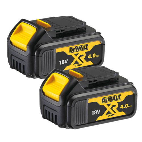 Dewalt DCB182 4.0Ah 18V XR Li-Ion Battery - Pack of 2 image