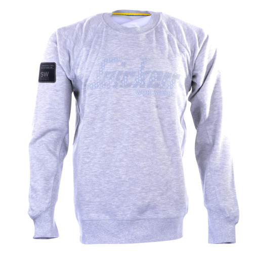 Snickers Logo Sweatshirt - Grey Melange image