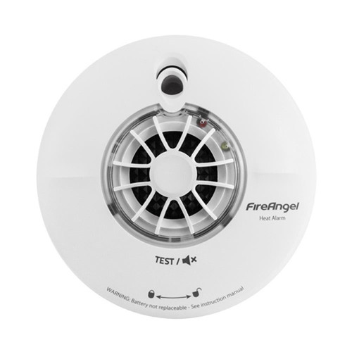 FireAngel Wi Safe Interlink Heat Alarm Sealed for Life Battery image
