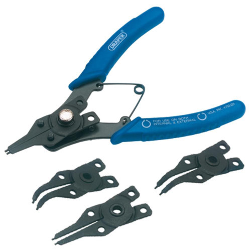 Draper 165mm Circlip Pliers Set 5 Piece image